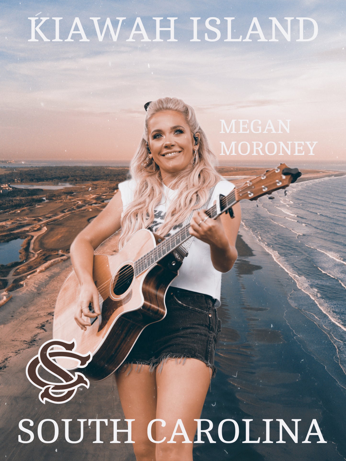 Megan Moroney x Kiawah Island Poster